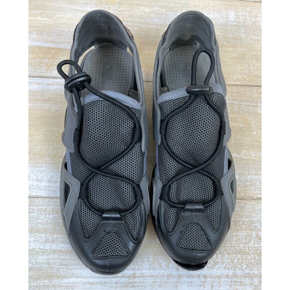 Rider Grendene Women’s 8 Shoes Slip on Hiking Outdoor Trail Sandals Gray Black - Picture 2 of 9